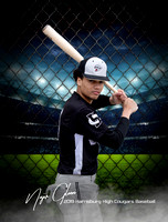 2019 36x48 inch-Sport Banner Najir Glenn Fenced in Baseball